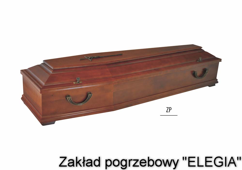 Trumna model ZP dla zakładu pogrzebowego Elegia warszawa